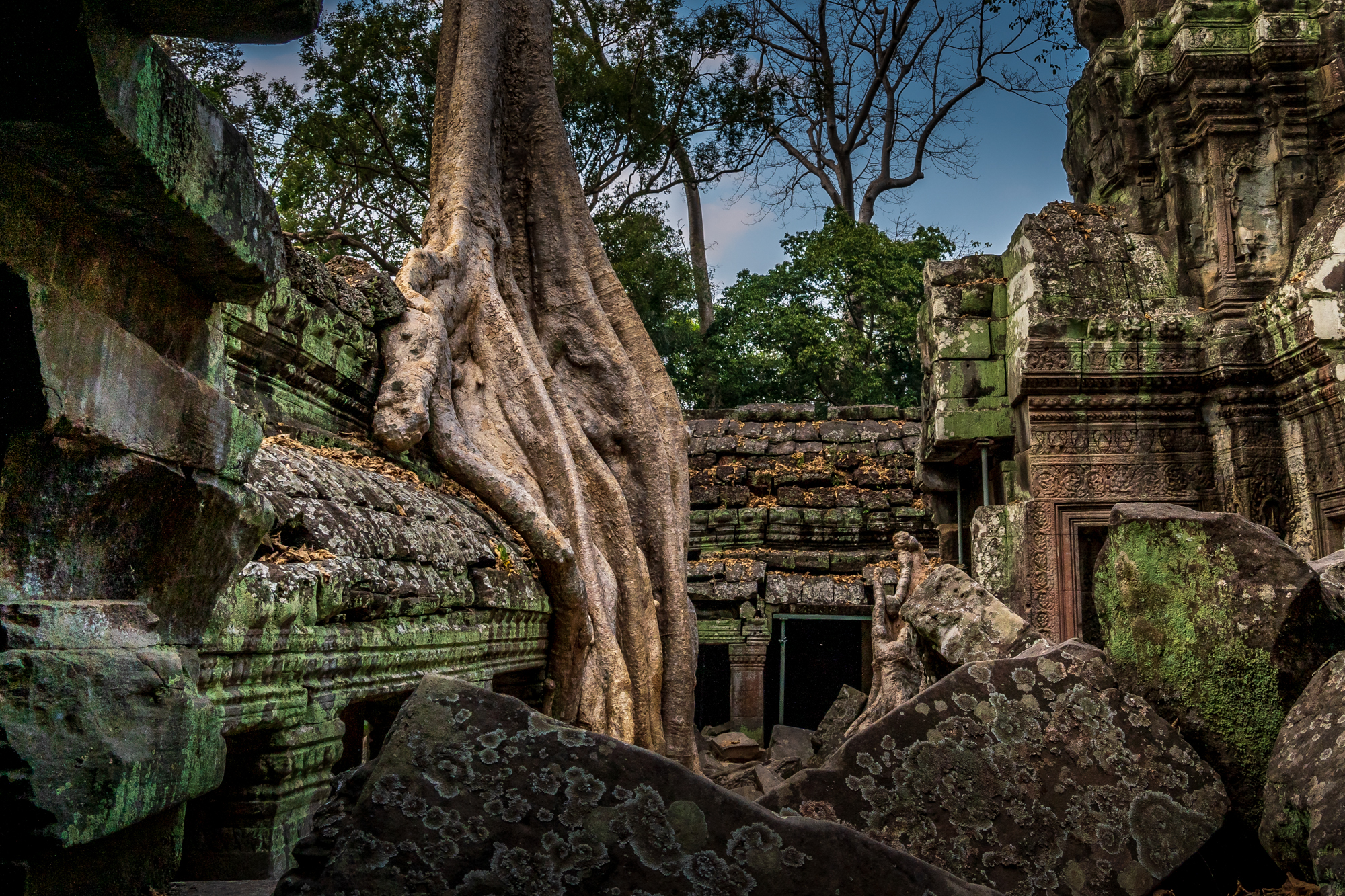 Ангкор-ват Камбоджа лестница